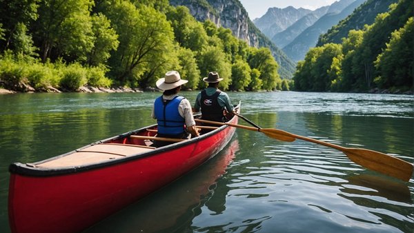 Aventure inoubliable en canoë sur l'ubaye
